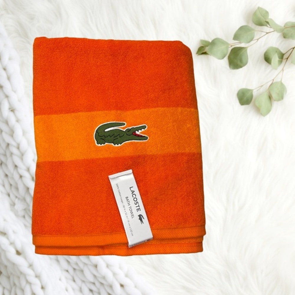 NWT Lacosté 1PC Bath Towel